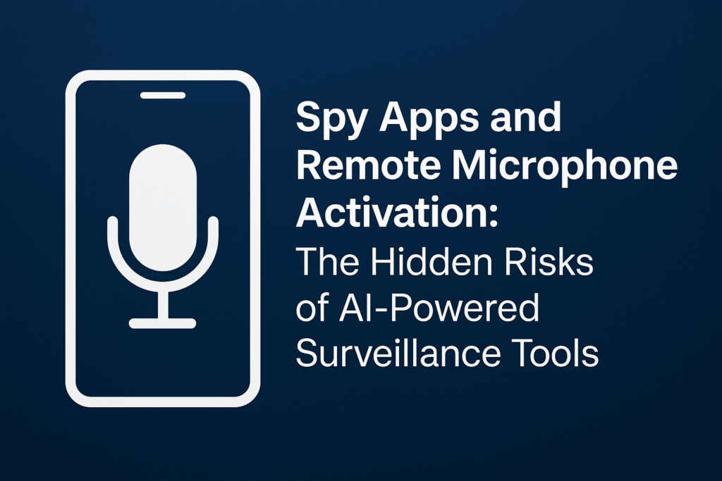 Spy Apps and Remote Microphone Activation